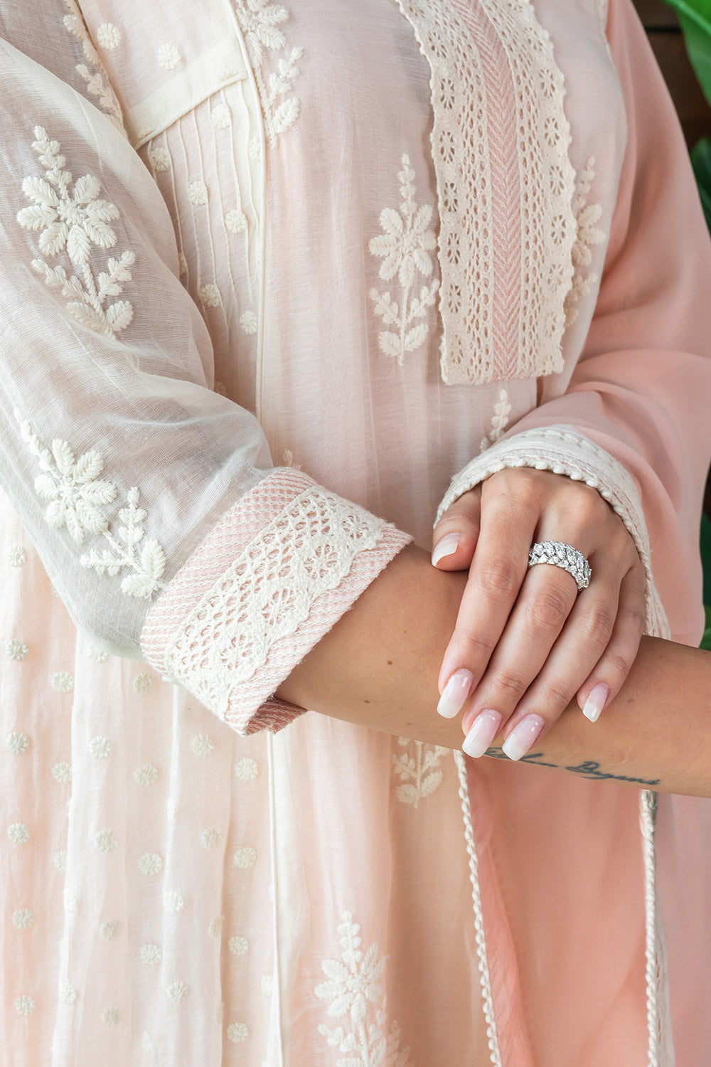 Metanoia - Style 62 - Embroidered Kurta With Slip