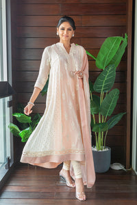 Metanoia - Style 62 - Embroidered Kurta With Slip