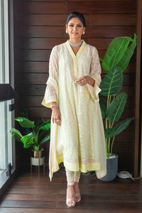 Metanoia - Style 63 - Embroidered Kurta With Slip