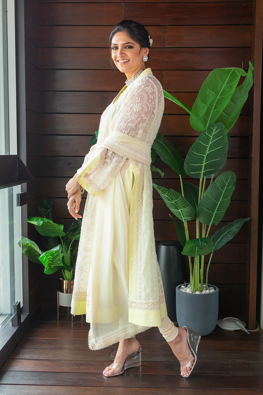 Metanoia - Style 63 - Embroidered Kurta With Slip
