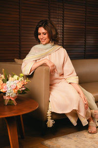 Self-Textured Kalidar Kurta