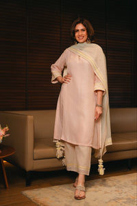 Self-Textured Kalidar Kurta