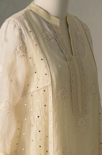 Chanderi Kalidar Kurta