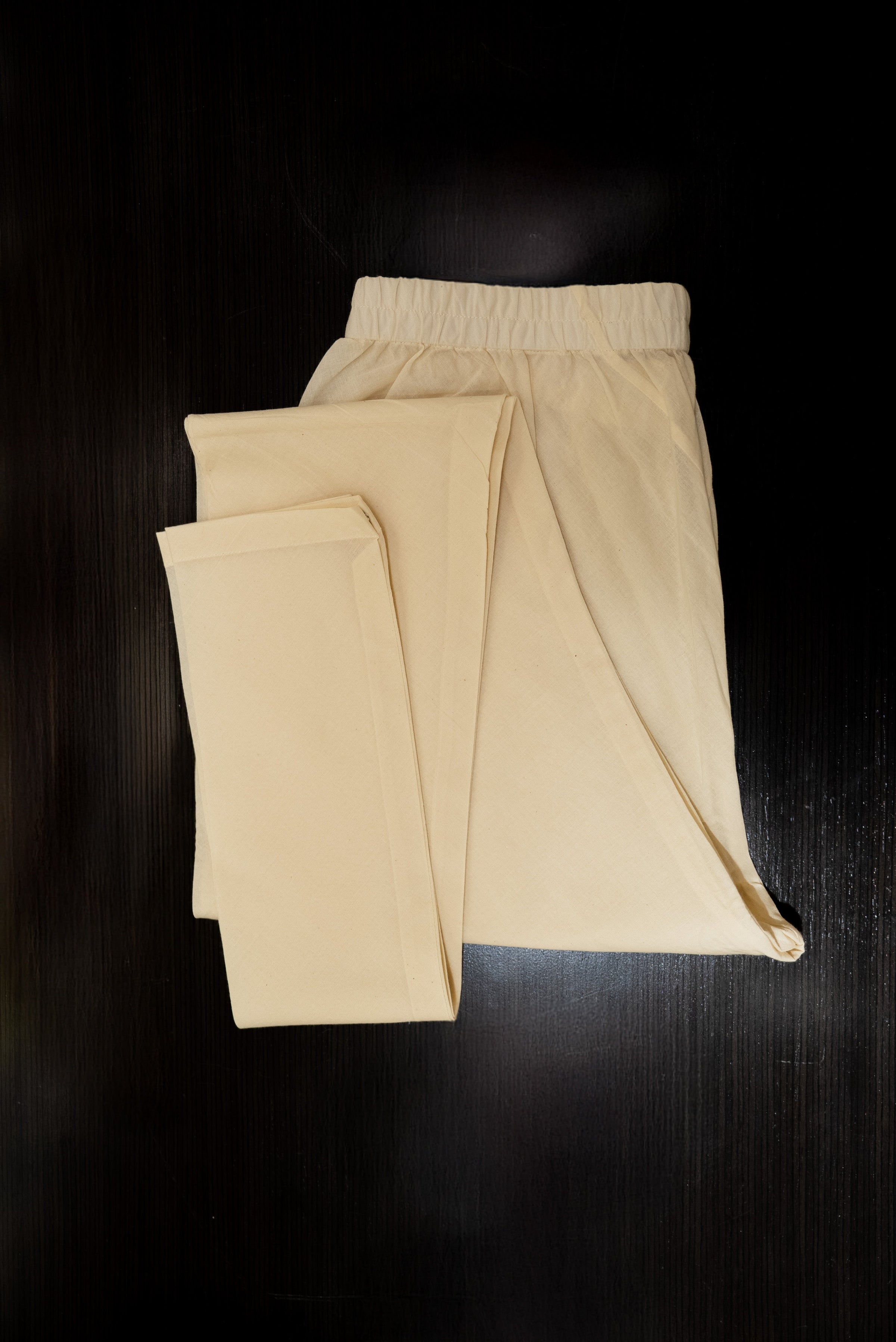 Off-White Cotton Churidar