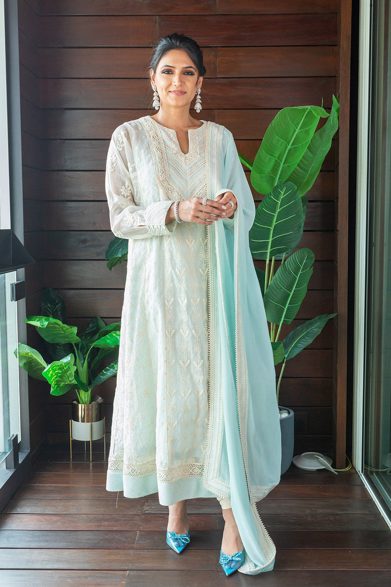 Metanoia - Style 65 - Embroidered Kurta With Slip