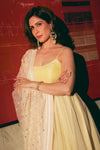 Off-white Badla Butti Dupatta.