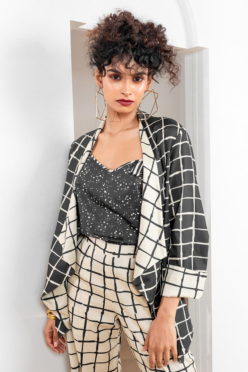 Waterfall lapel jacket hotsell